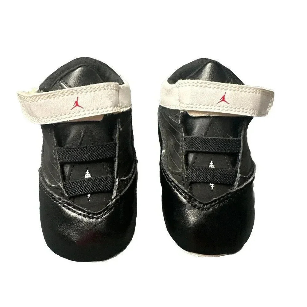 NEW! NIKE AIR JORDAN 2009 (CB) Black/Red-White TODDLERS SIZE 3C (343605 …